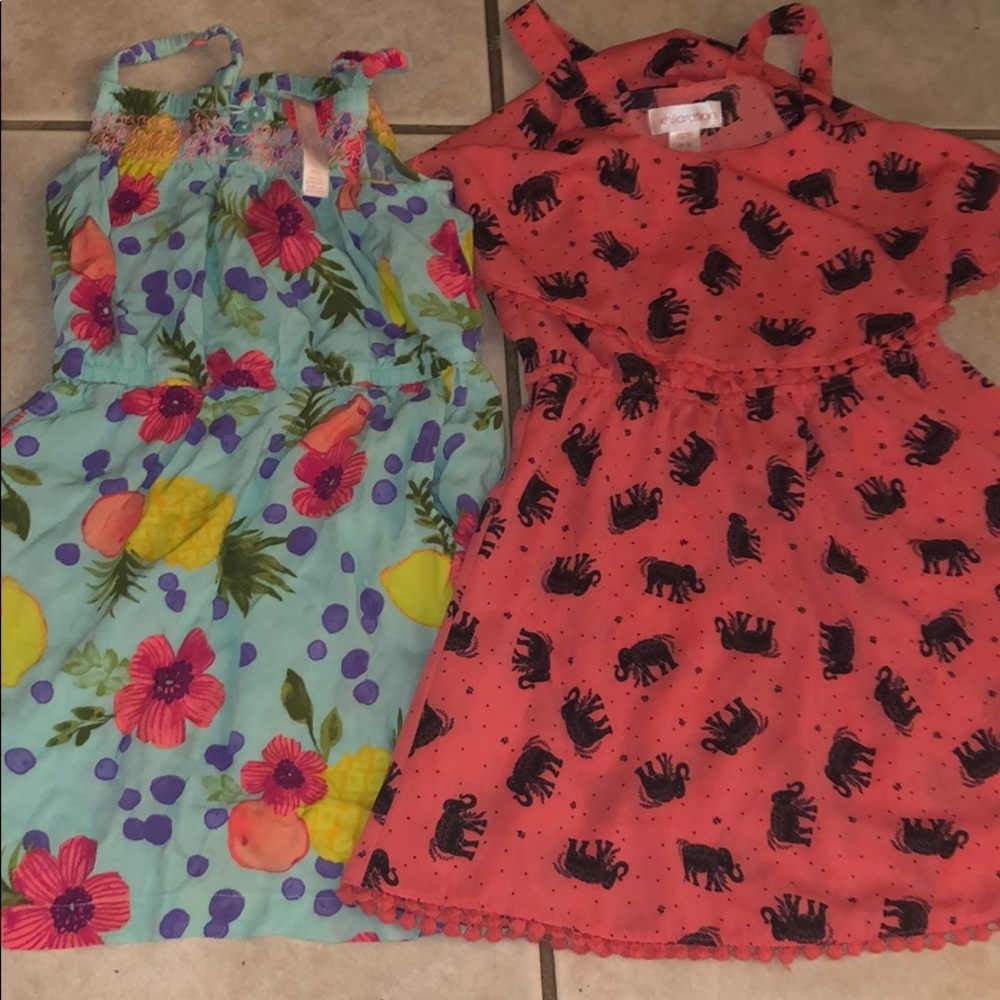 Girls XS summer dresses